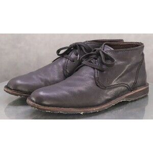 John Varvatos Hipster Men's Chukka Boots Size 13 M Leather Black